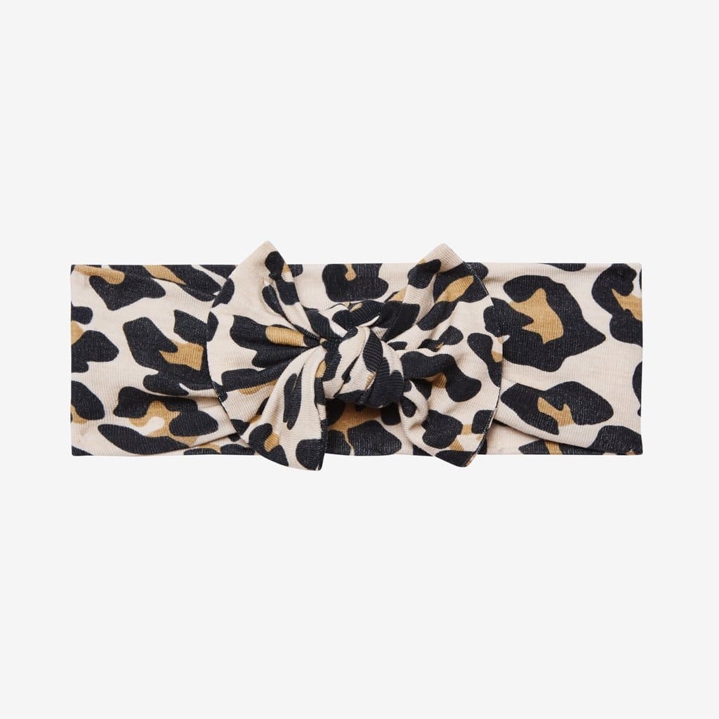 Lana Leopard Tan Headwrap