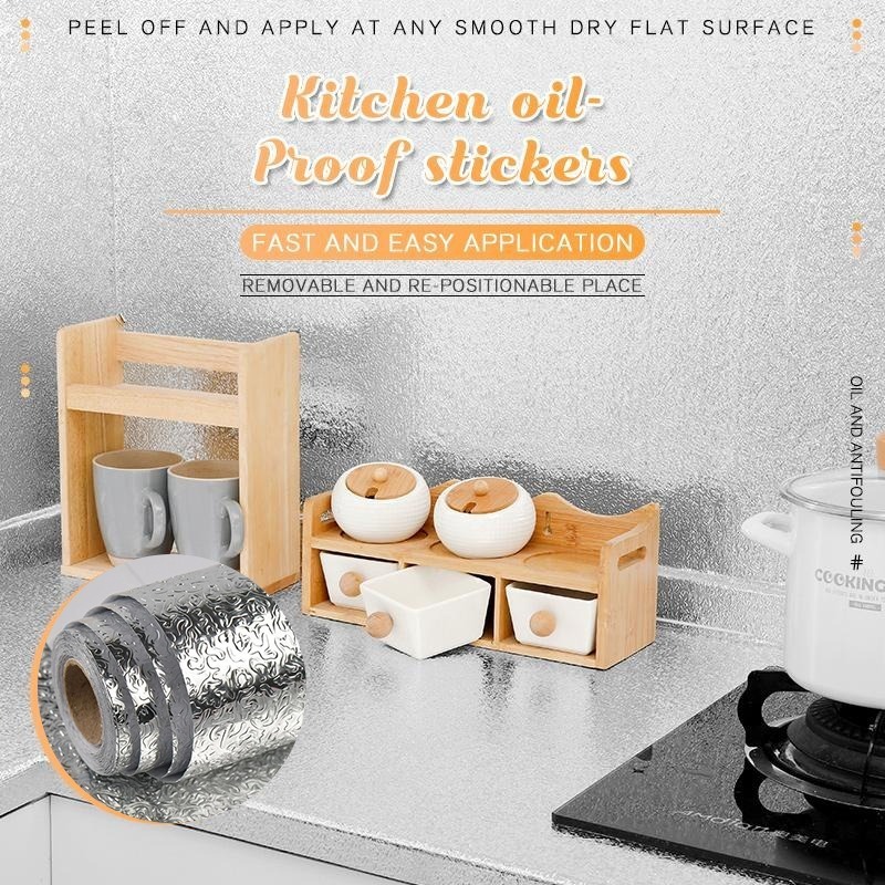 (🔥Hot Sale- 48% OFF) Kitchen Oil-proof Stickers