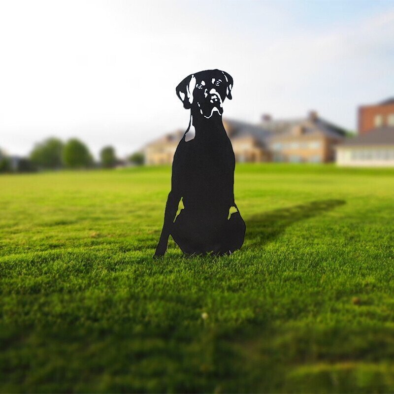 German Shorthaired Pointer Metal Silhouette