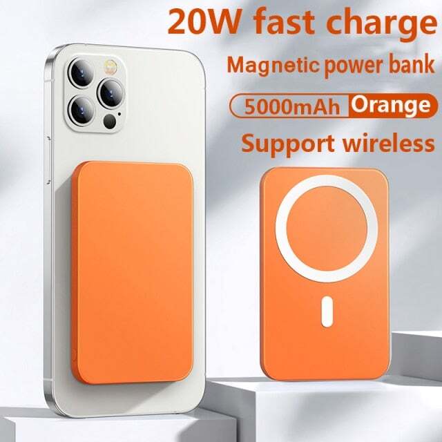 Magnetic wireless power bank
