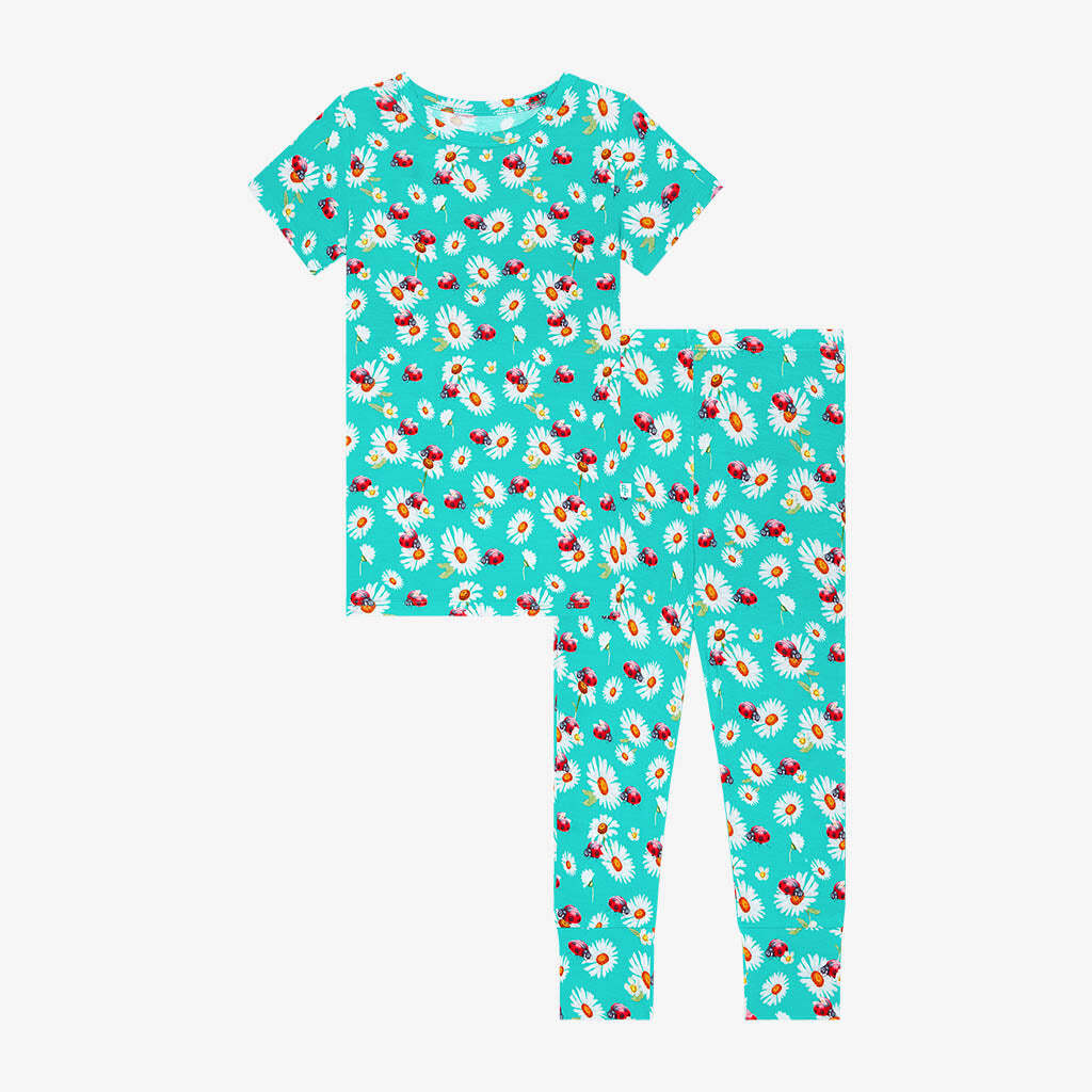 Ladybug Short Sleeve Pajamas