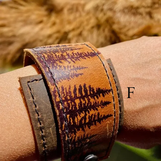 Leather Cuff - Wrap Bracelet