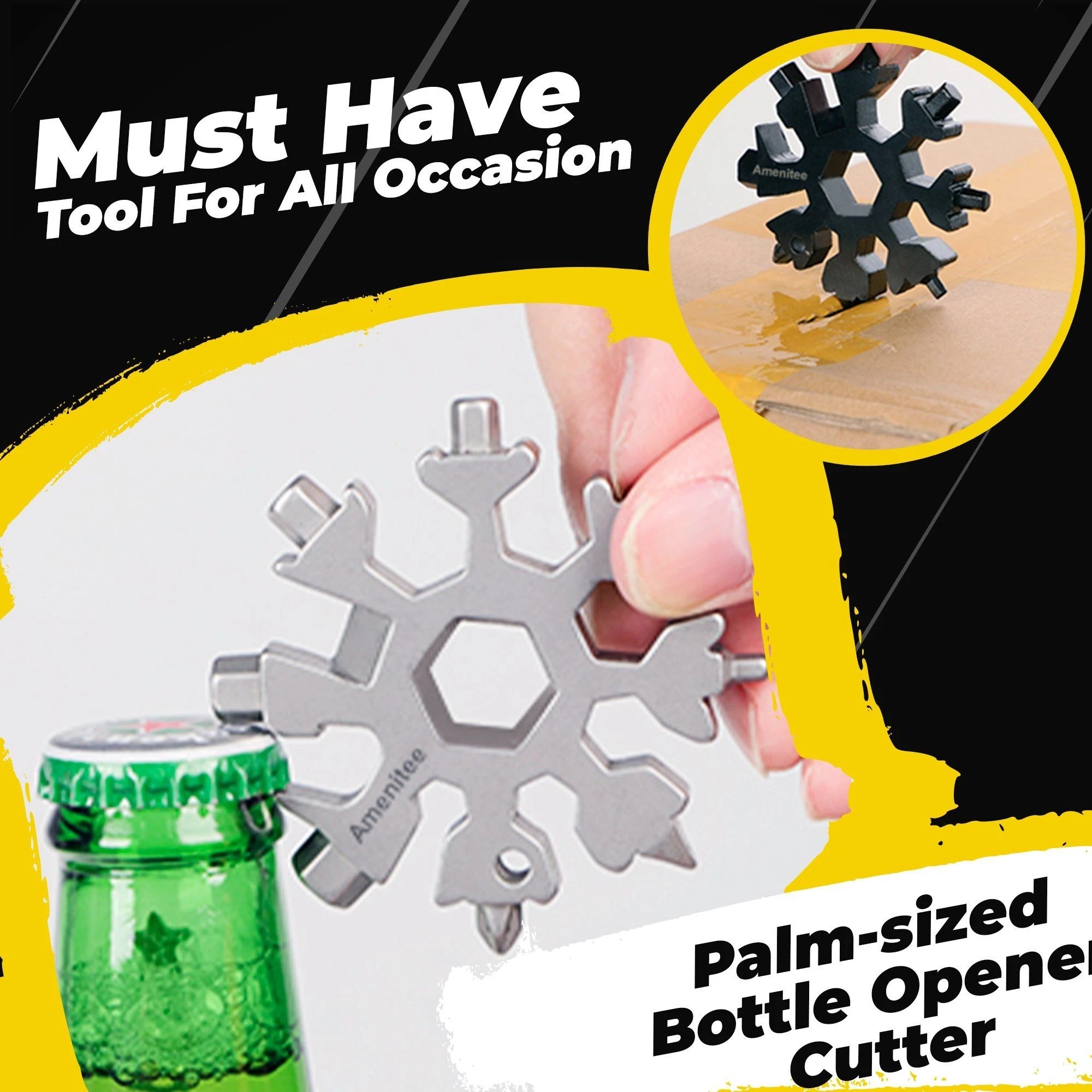 【🎄CHRISTMAS EARLY SALE-49% OFF】18-in-1 Snowflake Multi-tool
