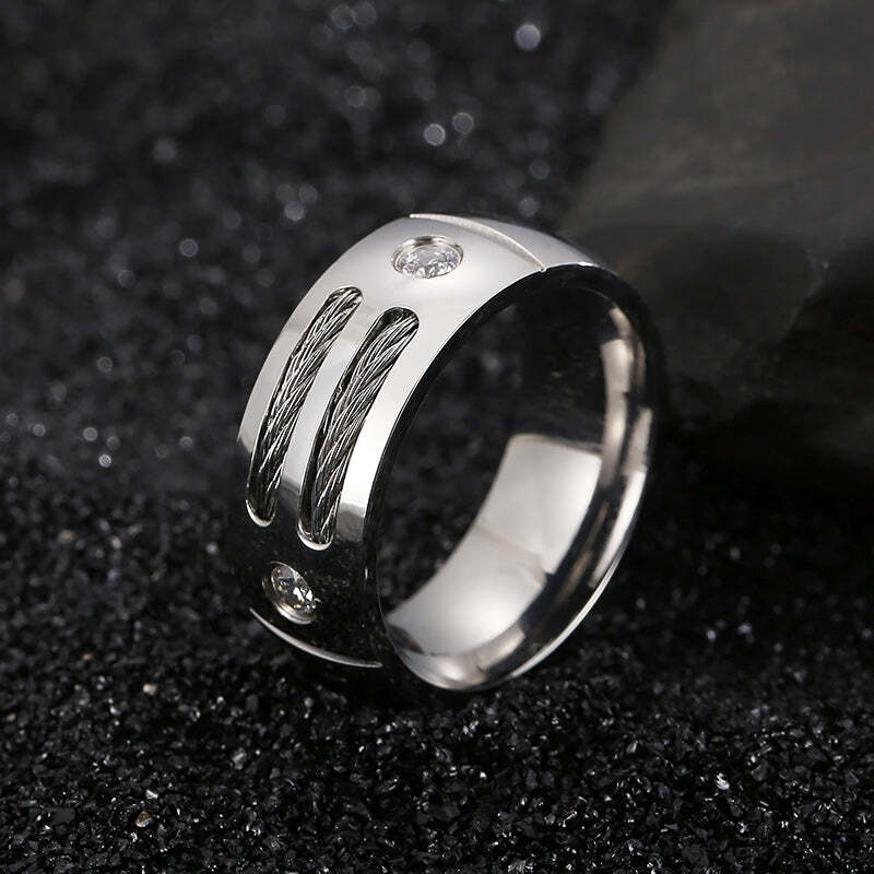 POLISHED STEEL -RING