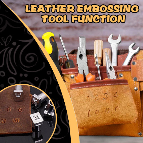 Stamp Tool Set for Leather craft