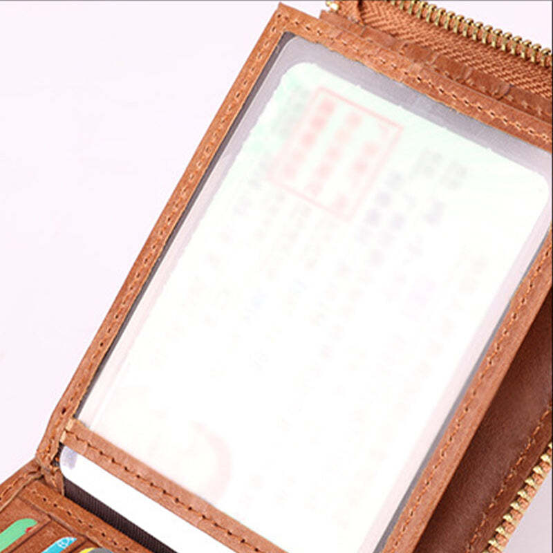 Vintage RFID Large Capacity Genuine Leather Wallet
