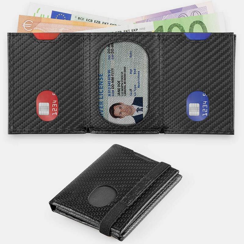 RFID Special Function Slot Vintage Slim Wallet