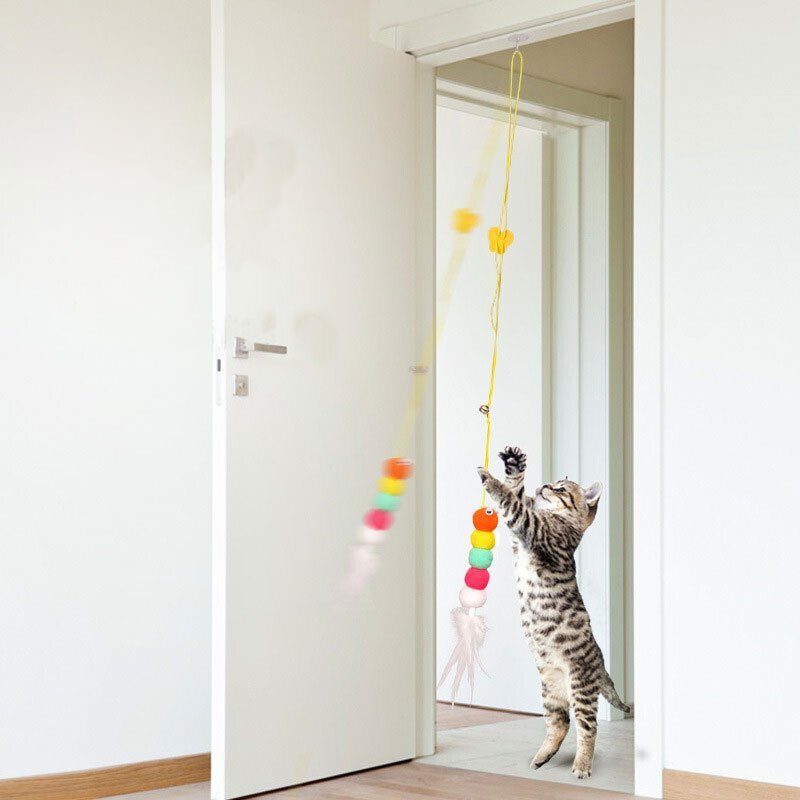 Adjustable Hanging Bugs Self-Entertaining Cat Toys