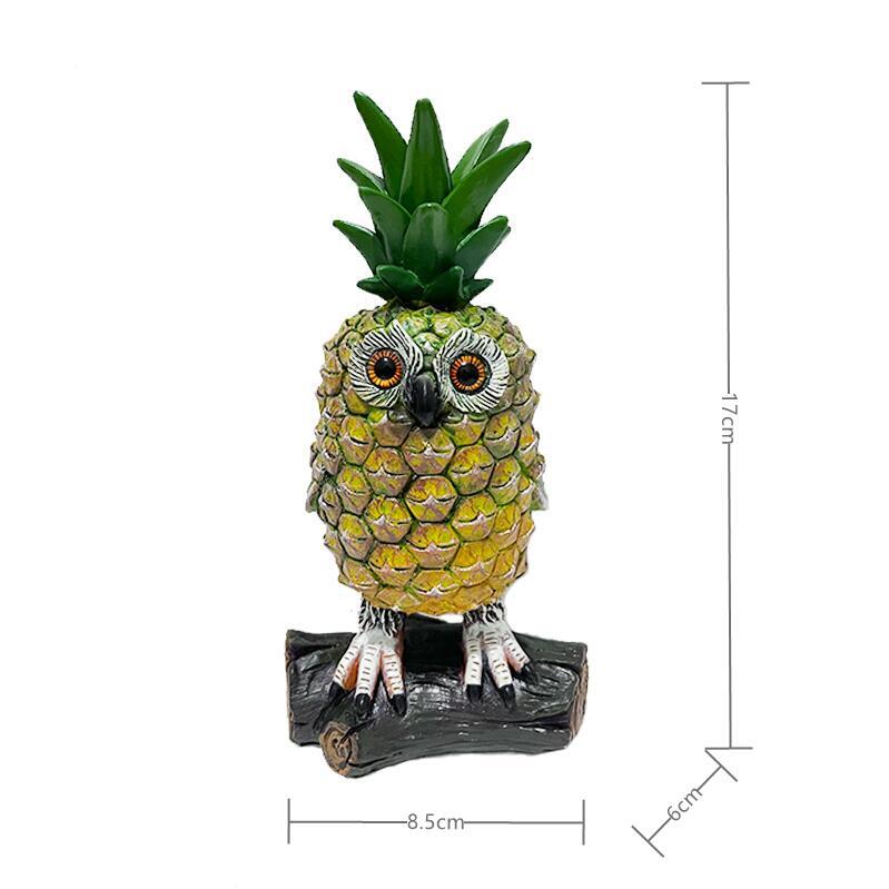 Pineapple Owl Sculpture🍍