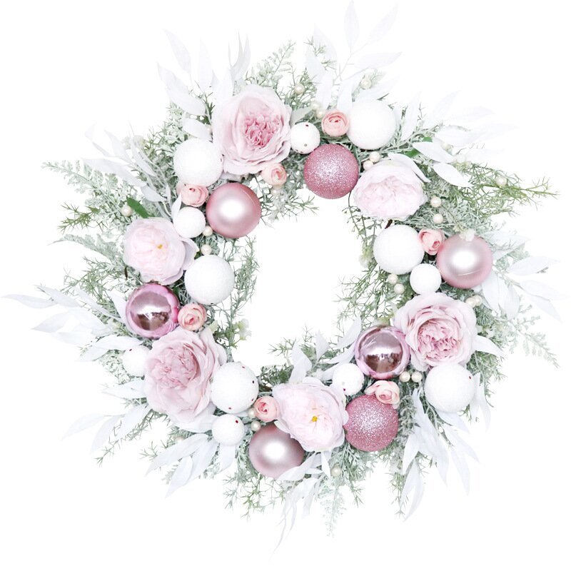 Christmas Rose garland/wreath