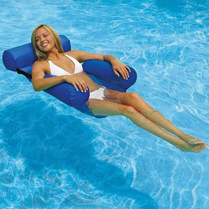 Swimming Floating Bed And Lounge Chair (Adjustable + Collapsable Chair/Bed)